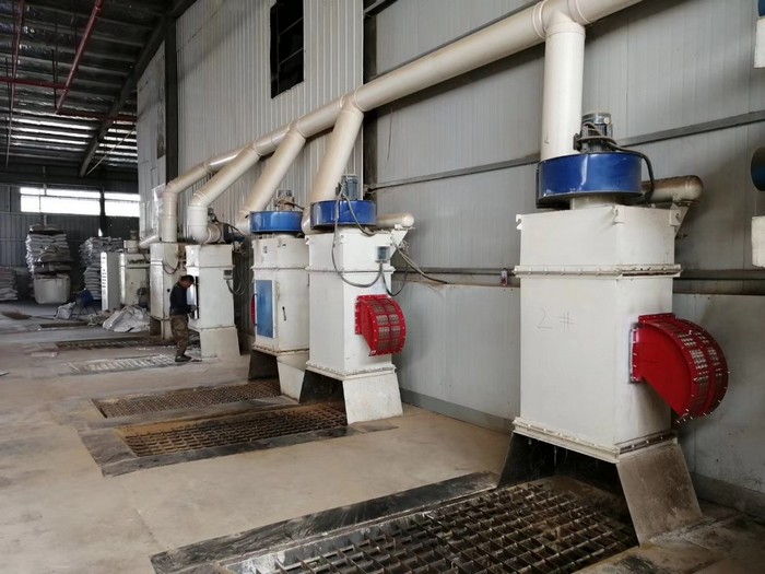 除塵防爆設(shè)備:無(wú)焰泄放裝置安裝實(shí)例2